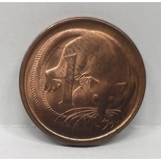 AUSTRALIA 1968 . ONE 1 CENT COIN . FEATHER-TAILED GLIDER